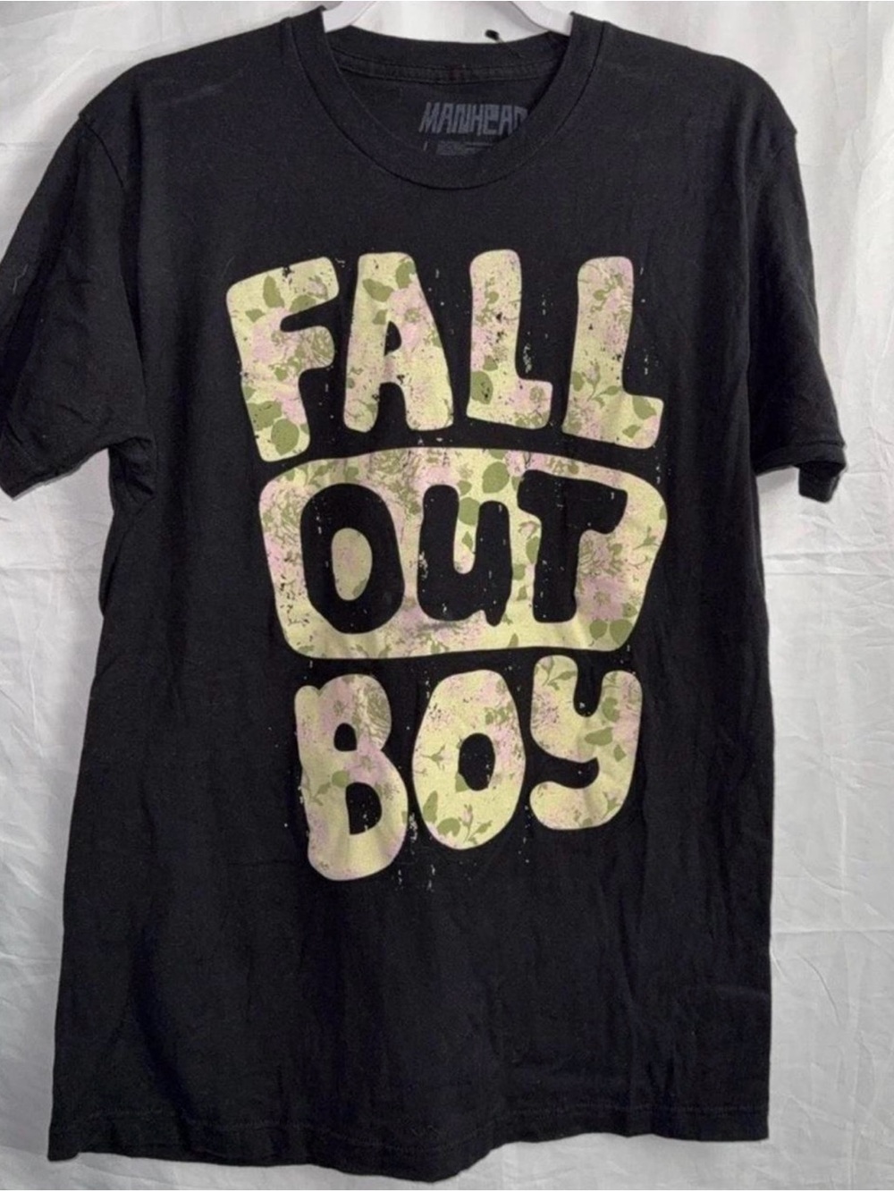 Fall Out Boy Black Short Sleeve Graphic Tee
